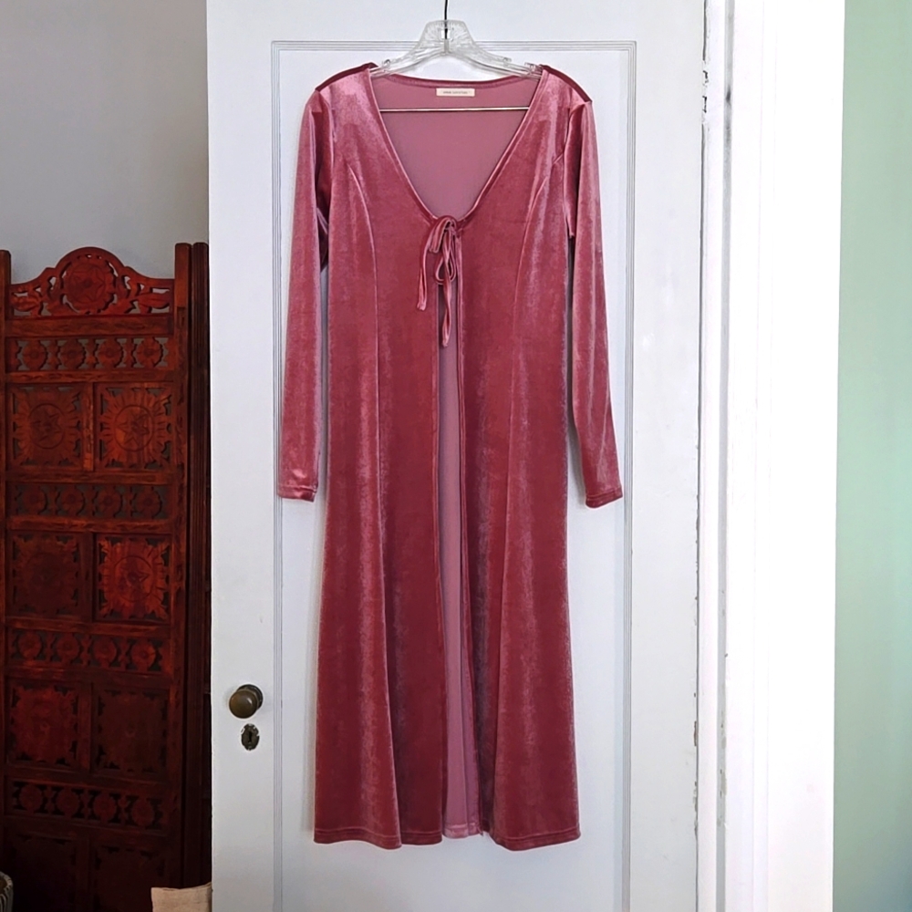 Urban Outfitters velvet robe